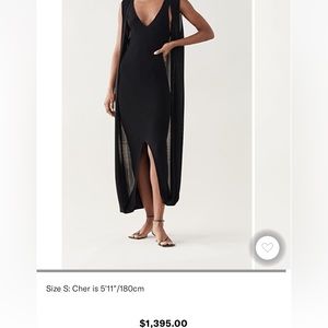 Altuzarra Alyssa Black Dress